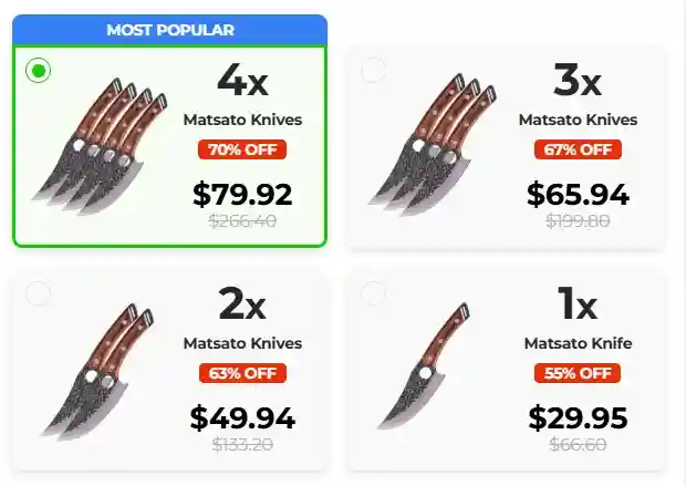 Matsato Knife — Best Discounted Price Today
